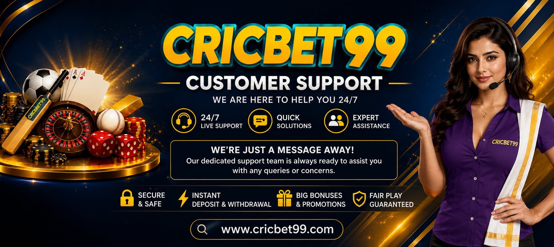 Cricbet99 Customer Support