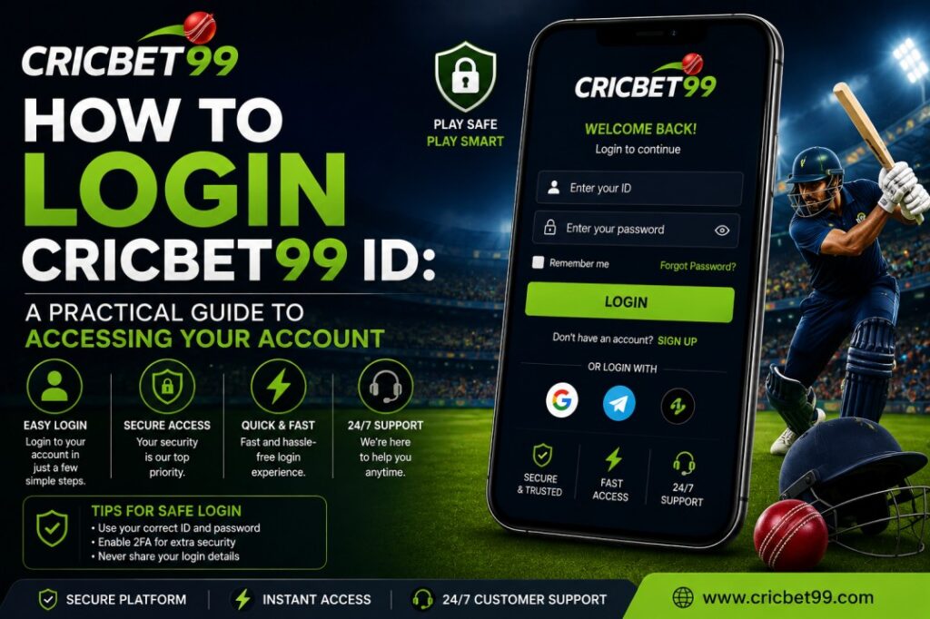 How to Login Cricbet99 ID