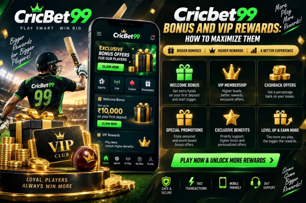 Cricbet99 bonus