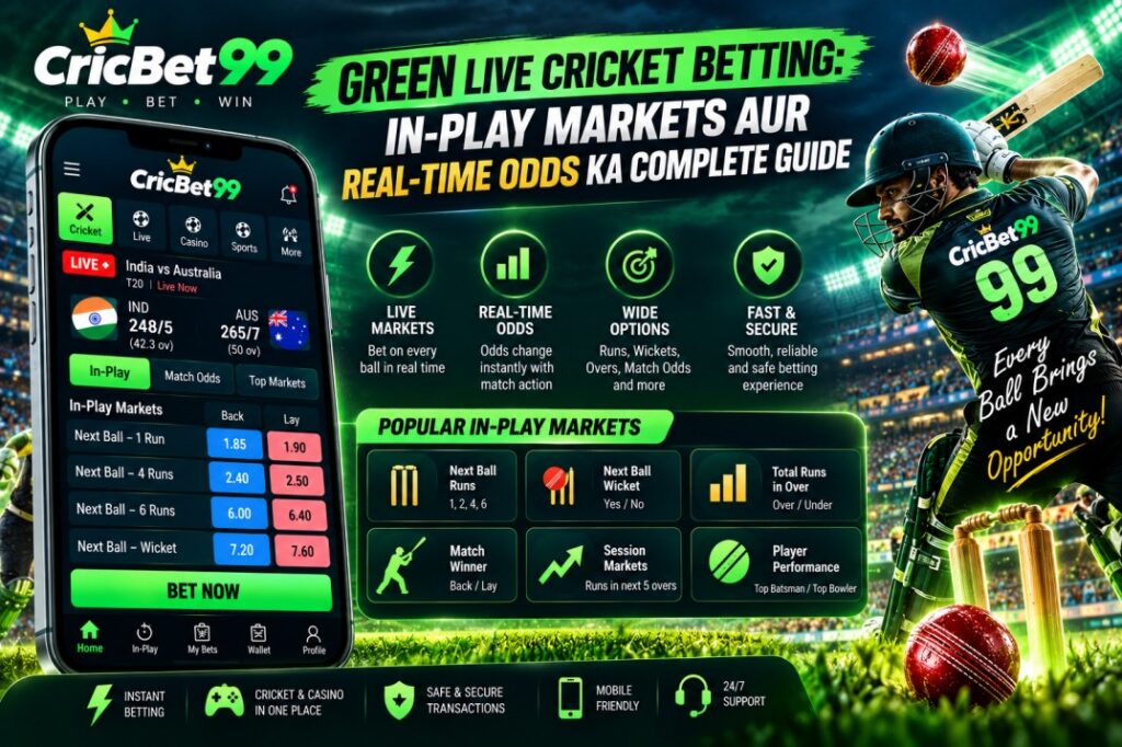 CricBet99 Green Live Cricket Betting